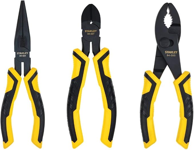 Stanley Hand Tools 84-056 3 Piece Heavy Duty Combination Pliers