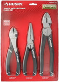 Husky 3-piece High-leverage Pliers Set