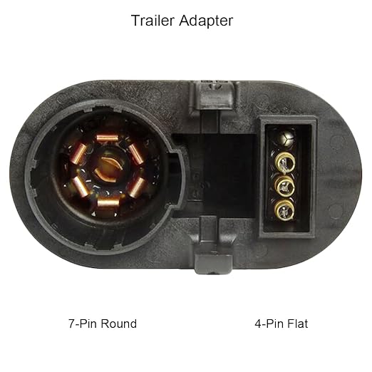 9L3Z-15A416-A Trailer Tow Wiring Harness Kit with Connector for Ford F-150 2009-2014, Replace 9L3Z15A416A