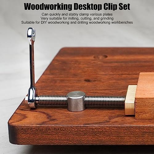 Vise Bench Fixture, Lightweight and Reliable Clamping (Red Bench Dog)