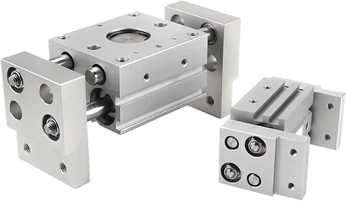 1pcs MHL2 10D 16D 20D 25D 32D 40D 1 2 Pneumatic Gripper Wide Type Air Parallel Cylinder Al Clamps Replacement T Bore 10-40mm(MHL2-16D1)