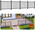 36in H x 16ft W Modular Aluminum Porch and Deck Railing Kit