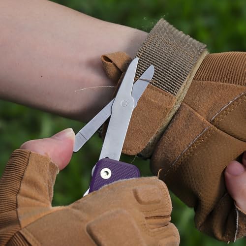 ROXON S503G Flex Companion 9 in 1 Modular EDC Tool D2 Pocket Knife (Purple)