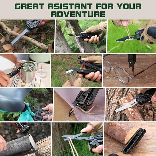 MOSSY OAK 19-in-1 Multitool Pliers Stainless Steel Self-Locking