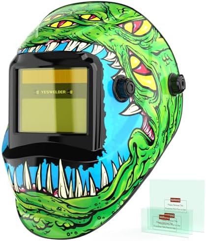 YESWELDER Auto Darkening Welding Helmet 1/1/1/1 True Color, LYG-L600A
