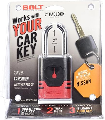 Bolt 7023538 Padlock for Nissan Keys