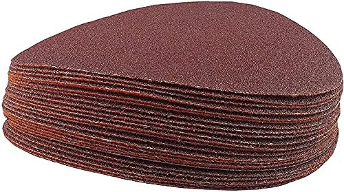 STARCKE 8 Inch Hook & Loop Sanding Discs 25 Pack 36 Grit