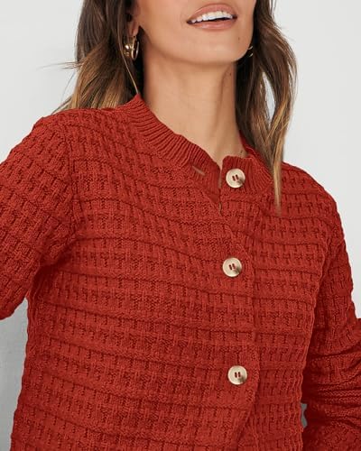 PRETTYGARDEN Women's Fall Lightweight Cardigan Sweaters