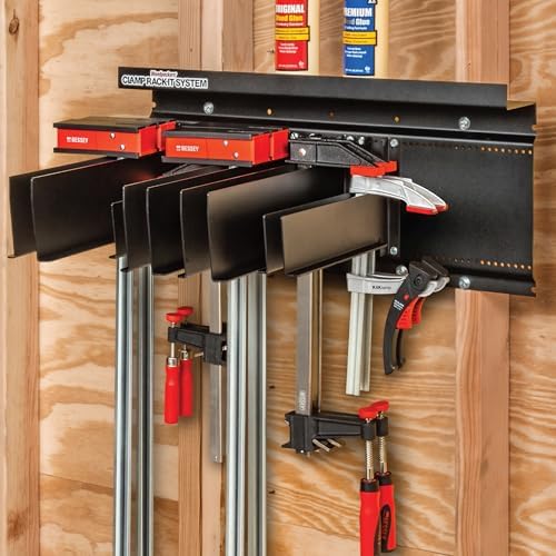 Woodpeckers Clamp Rack-It System - 24" Base - 3 Large Arm Sets + 2 Small Arm Sets