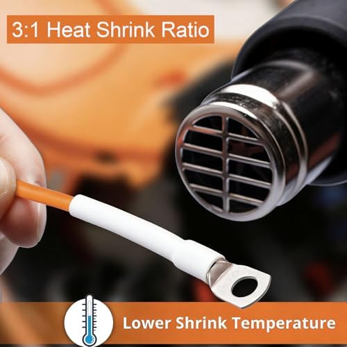 Heat Shrink Tubing Kit 355pcs Shrink Wrap Tube Waterproof Connectors