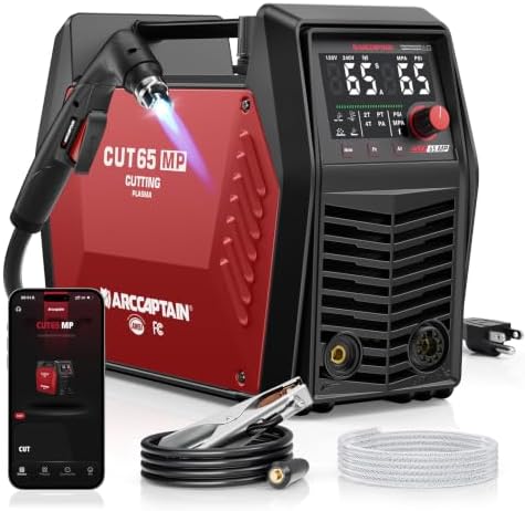 ARCCAPTAIN iControl CUT65 MP [CNC] Non-HF Plasma Cutter Machine, 65 Amp