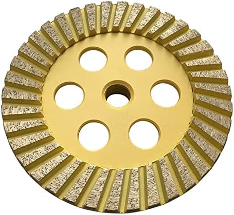 5" Grinding Wheels for Concrete, Granite, and Marble, #60/80 Grit