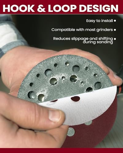 Queekay 350 Pieces 5 Inch 8 Holes Sanding Discs Round Hook and Loop Sandpaper for Random Orbital Sander 60 80 100 120 150 180 220 240 320 400 600 Grit(60 80 100 120 150 180 220 240 320 400 600 Grit)