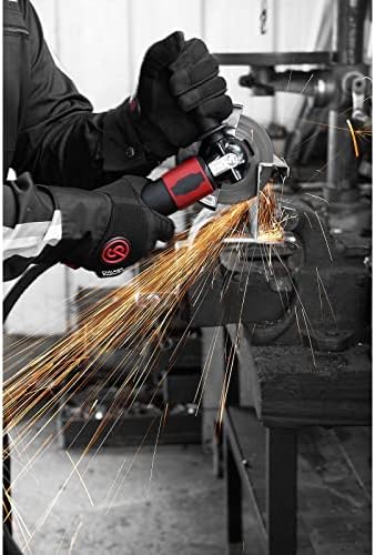 Chicago Pneumatic CP7550-C - Air Grinder Tool, Welder, Woodworking, Automotive Car Detailing, Stainless Steel Polisher, Heavy Duty, Right Angle Grinder, 5 Inch (125 mm), 1.13 HP / 840 W - 12000RPM