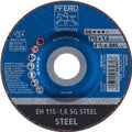 PFERD Tools 4-1/2" x .045" x 7/8" Type 27 SG Steel Cut-Off Wheel, 25 Pack