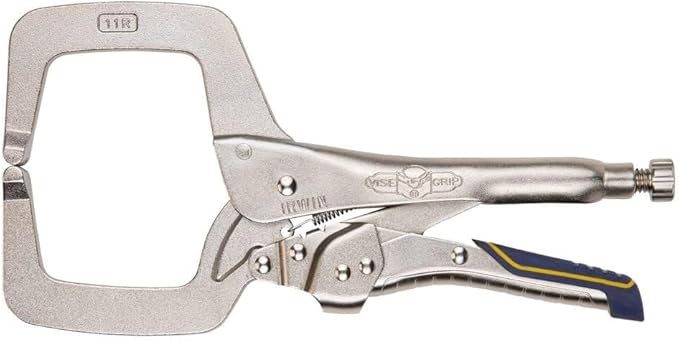 IRWIN VISE-GRIP Welding Pliers, Fast Release, C-Clamp Locking, 11-Inch (IRHT82584)