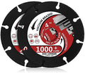2Pcs/Lot 4“ Diamond Metal Cutting Disc Diamond Cut Off Wheel for All Purpose Cutting of Metal Including Rebar, Sheet Metal, Ductile Pipe, Angle Iron, Stainless Steel and Similar Materials (4-2pcs)