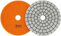 Electroplated Diamond Sanding Pad, 200Grit 5inch 125mm Grinding Disc Hook and Loop Backing for Stone Tile Glass Trimming & Metal Polishing & Wood Sanding (1 Piece)