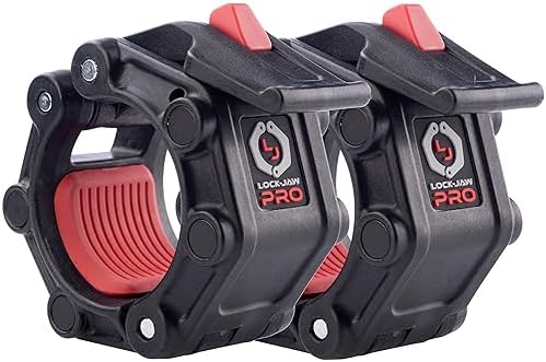Lock-Jaw PRO 2 Magnetic Barbell Collars/Clamps, 2"/50mm Olympic Bars