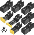 110 PCS Titanium Multitool Blades,Professional Oscillating Tool Blade