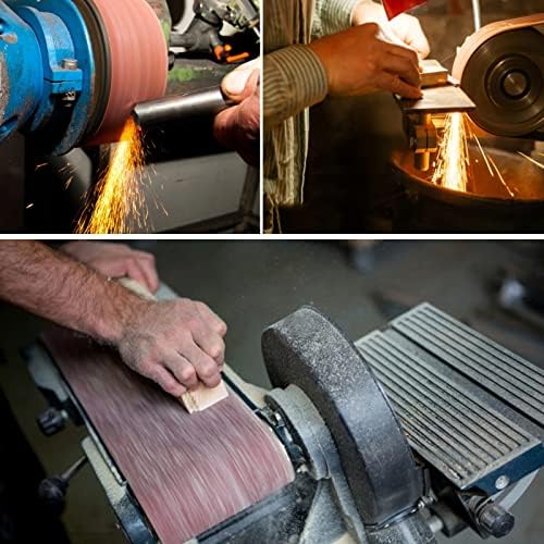 4x36 Inch Sanding Belts 60 Grit 4 Pack for Belt Sander