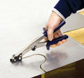Eastwood Supercoup Nr1 Nibbler Metal Shears | Sheet Metal Cutter Tool Suitable for up to 22-Gauge Stainless & 18-Gauge Steel | Built-In Waste Curl Cutter | Metal Snips with Hardened Steel Jaws