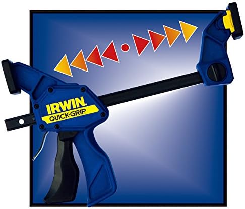 Irwin 1964720 Quick Grip Bar Clamp, Resin, Blue, 24"