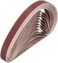 HARFINGTON 1 x 30 Inch Sanding Belts, 12 Pcs 36 Grits Aluminum Oxide