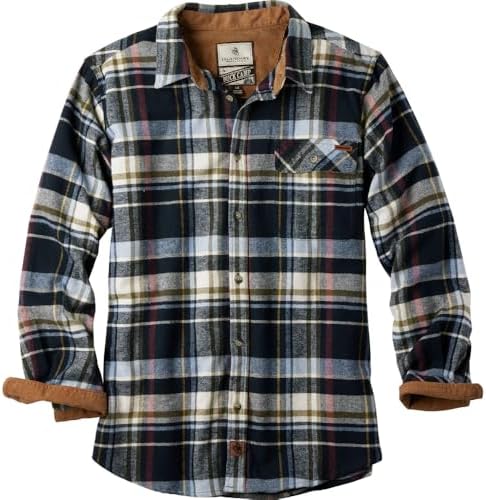 Legendary Whitetails Mens Flannel Long Sleeve Button Down 100% Cotton Shirt