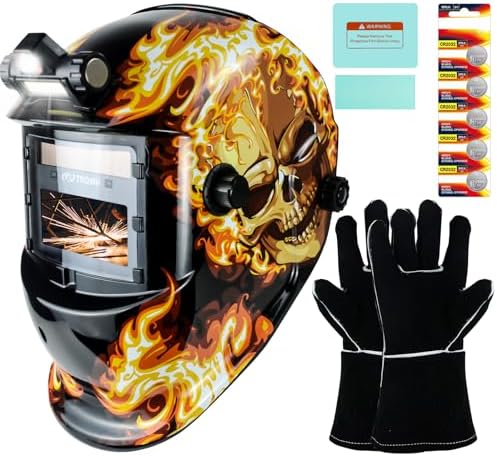 TRQWH Welding Hood Auto Darkening Welding Helmet with Light True Color