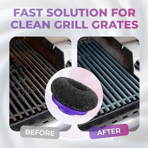 Synoshi PRO Electric Spin Scrubber Steel Brush Set for Cleaning (2 Units)