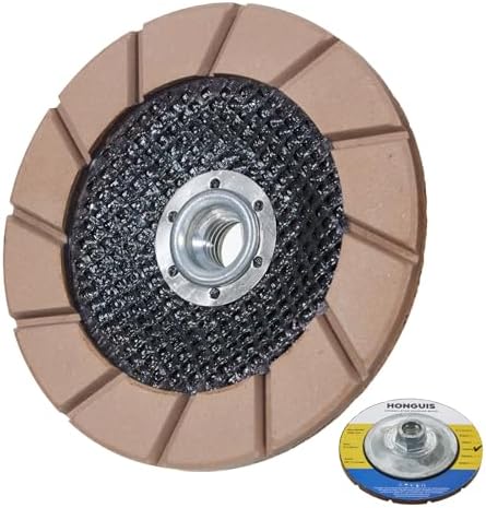 5" Ceramic Bond Diamond Cup Wheel for Concrete, 5/8-11, 100 Grit
