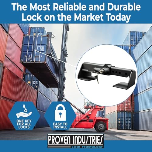 Proven Industries Cargo Door Lock - Semi Trailer Container Security