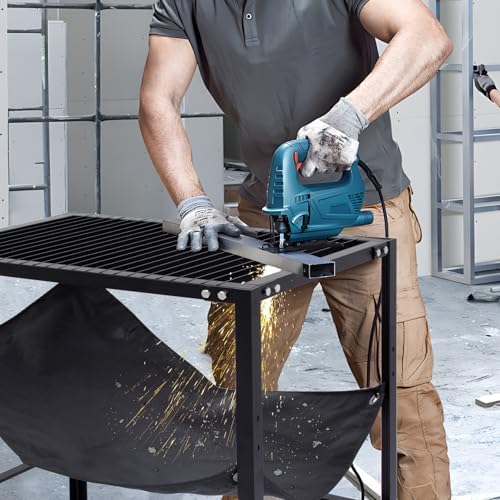 Plasma Welding Cutting Tableb With Carbon Steel Frame, Replaceable Slats