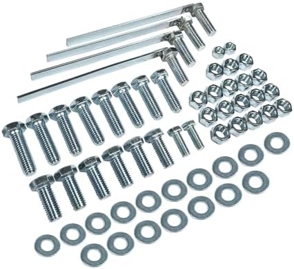 7192 Snow Plow Mount Bolt Kit Compatible with 11-19 Chevy/GM 2500 3500,41489 Fisher Minute Mount