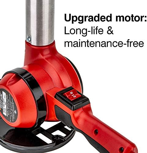 Master Appliance HG-501T Lightweight Industrial Heat Gun, High Airflow, Lightweight Plastic Housing, Great for Handheld Use, Adjustable Stand-1200F, 120V, 1680W, 14 Amps - Assembled In USA
