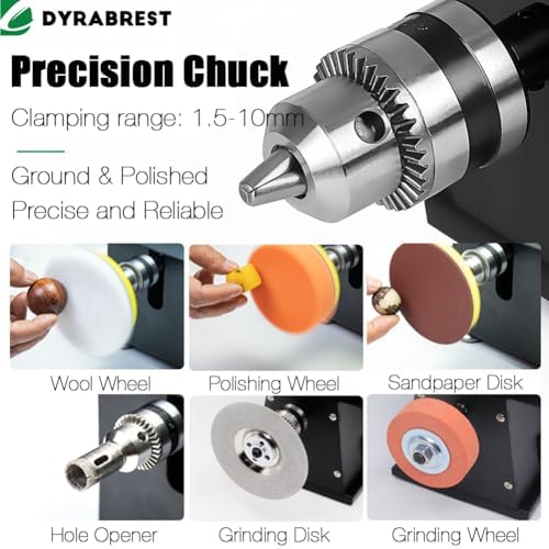 Portable Table Saw 1800W Jade Carving Machine 110V Multifunction Gem Faceting Polishing Machine Small Grinding And Cutting Machine, Stepless Speed Regulation Bench Grinder Polisher