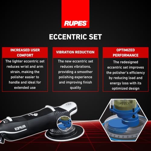 RUPES BigFoot LHR21 Mark V Random Orbital Polisher - Tool Only