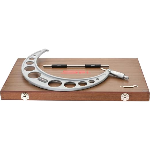 SPI 17-650-3 Calibrated Mechanical Outside Micrometer: 10" to 11 inch Range