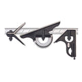 Starrett Combination Set with SLC, Square, Center and Reversible Protractor Head - 12" Blade Length, Forged and Hardened Steel Heads, 4R Graduation Type - C434-12-4RW/SLC