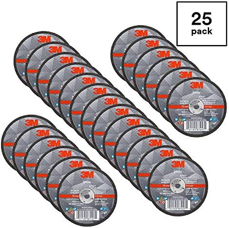 3M Silver Cut-Off Wheel, 87457, 60+, T1, 3 in x 0.035 in x 1/4 in