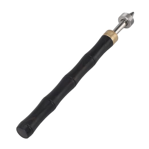 Pin Vise Hand Drill, Swivel Head Pin Vise Hand Drill, Manual Craft Drill Sharp Micro Twist Drill Bits Set, Small Rotary Tools for Jewelry Making, Resin, Wood, Plastic, Miniature (with Hole)