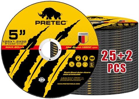 27 Pack Cut Off Wheels 5 Inch, Metal Cutting Wheel for Angle Grinder