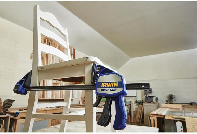 IRWIN QUICK-GRIP One-Handed Bar Clamp, Heavy-Duty, 24", 1964714