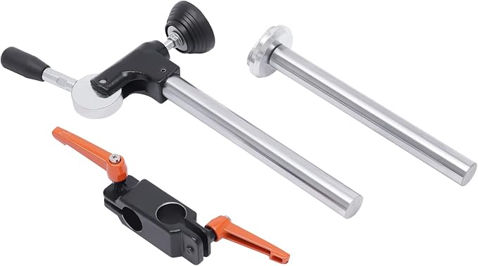 T-clamp Table Saw Presser Eccentric Press Manual Clamp Precision Sliding Table Panel Saw Adjustable Woodworking Manual Clamp Pressure Plate Device for Wood Thickness Less Than 11cm/4.33inch