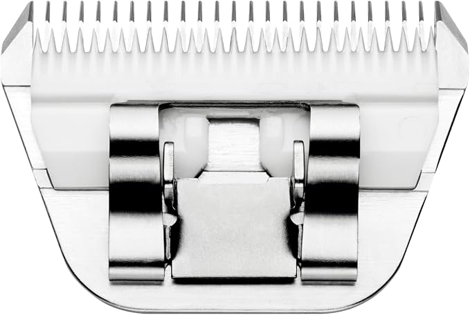 Andis 561464 ceramicEDGE Detachable Wide Blade #5FW – Carbon Steel Pet Clipper Blade, Coarse Tooth, Professional Grooming Performance