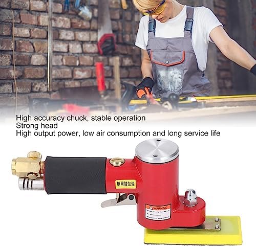 Jadeshay Mini Orbital Sander, High Power Air Sander with Air Filter Random Orbital Pneumatic Sander Polisher for Auto Body Work Furniture Wood Metal Surface