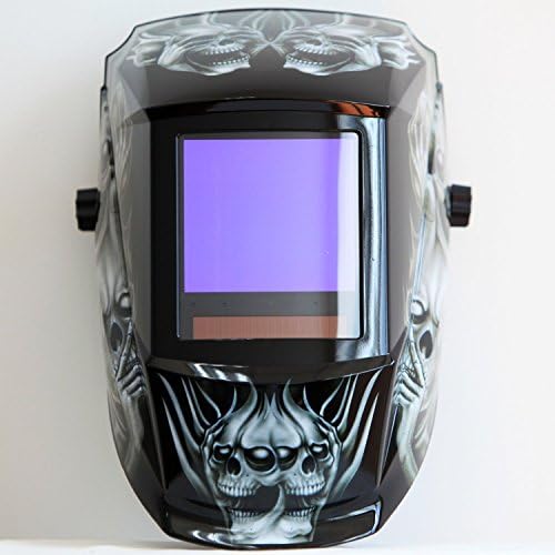 Antra True Color Auto Darkening Welding Helmet - Large Window 13.5 Sqi, Wide Variable Shade 4/5-13, Low TIG Amp Rating 2A - Precision Protection for Welding Excellence