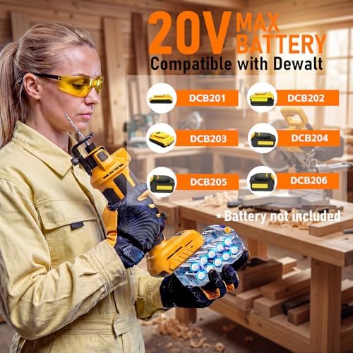 Cordless Drywall Cut-Out Tool Fit for Dewalt 20V Battery(No Battery)