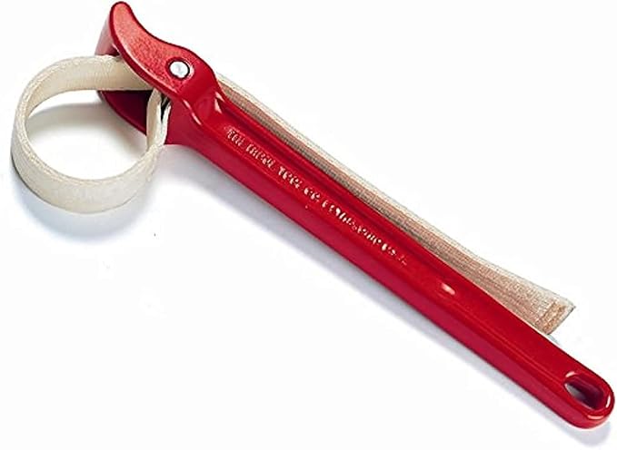 Ridgid 31355 2" Pipe Capacity Strap Wrench, 3-1/2" Outside Dia. Tubing